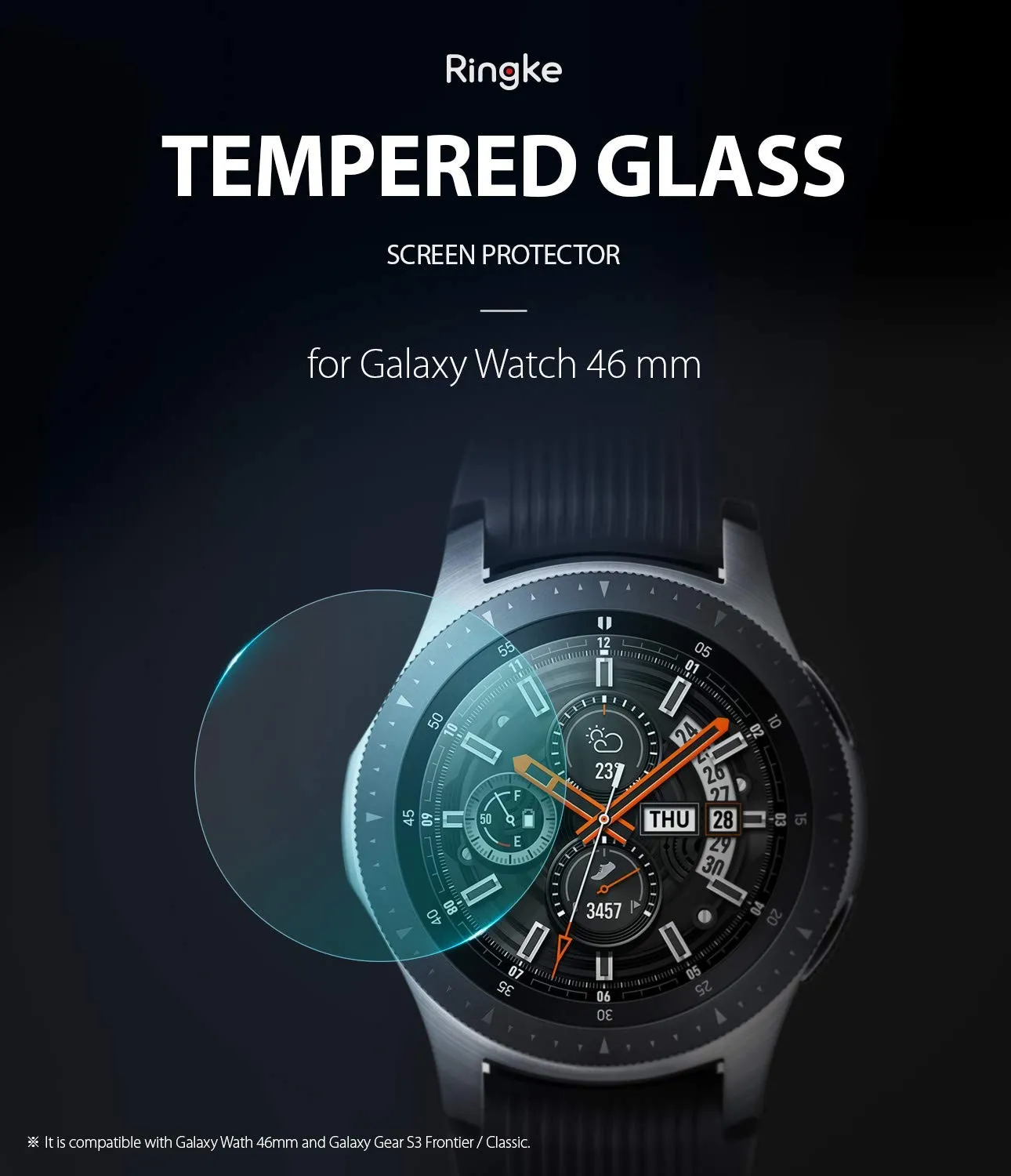Premium Quality Galaxy Watch 46mm Screen Protector | Glass  Last Chance!