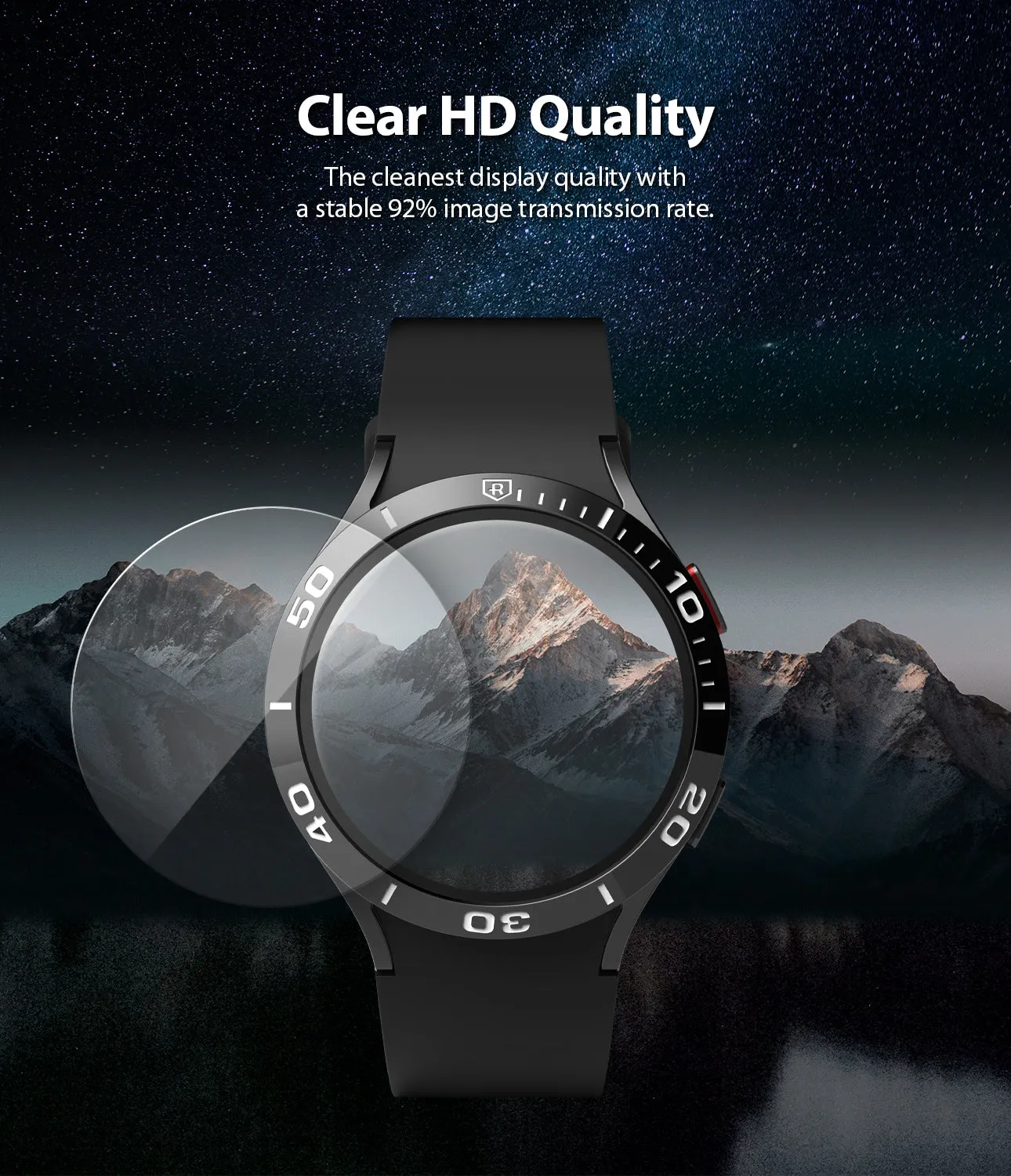 Premium Quality Galaxy Watch 5/4 40mm Screen Protector for Bezel Styling | Glass - R2  Limited Availability!