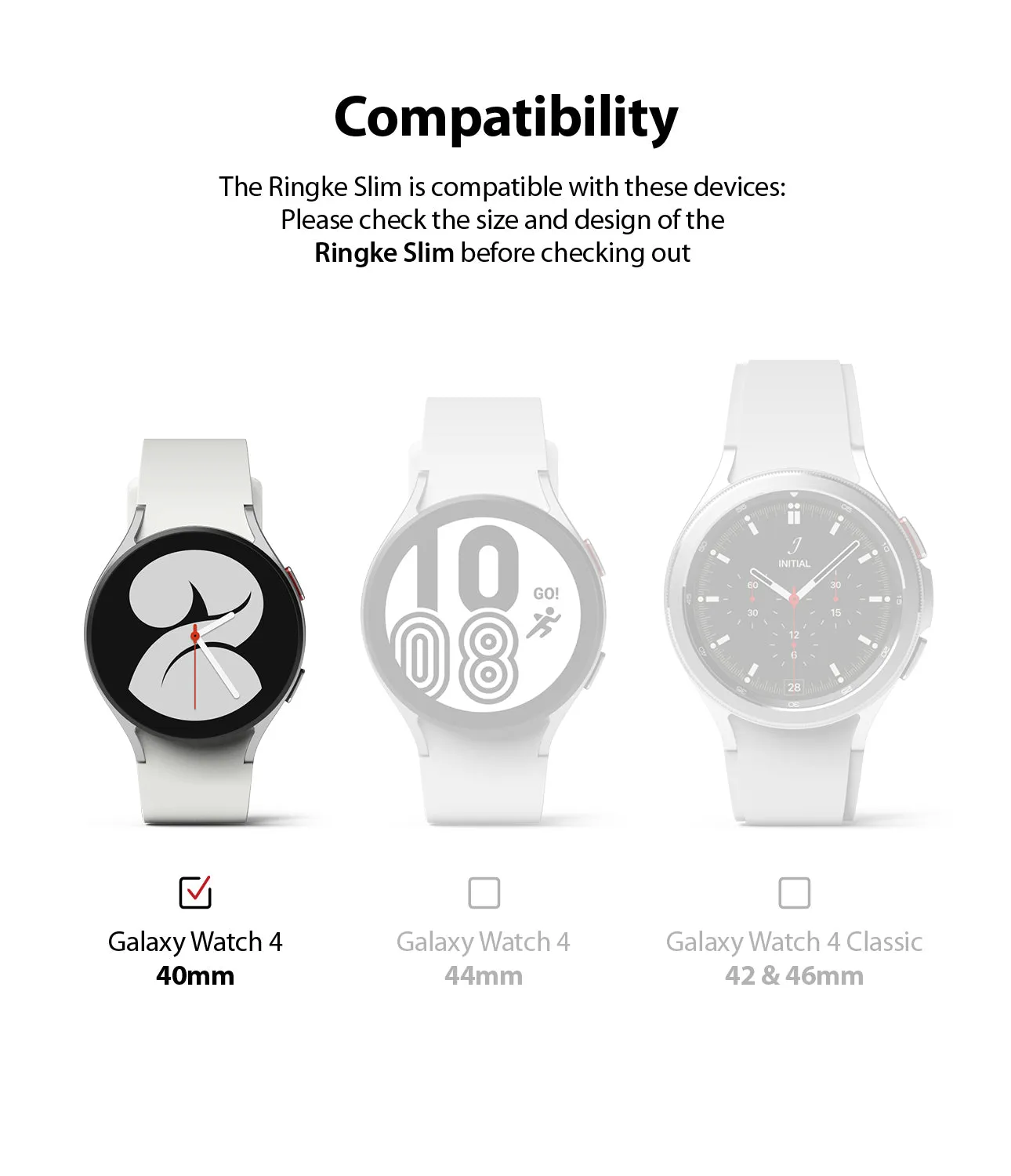 Premium Quality Galaxy Watch 5/4 40mm Screen Protector for Bezel Styling | Glass - R2  Limited Availability!