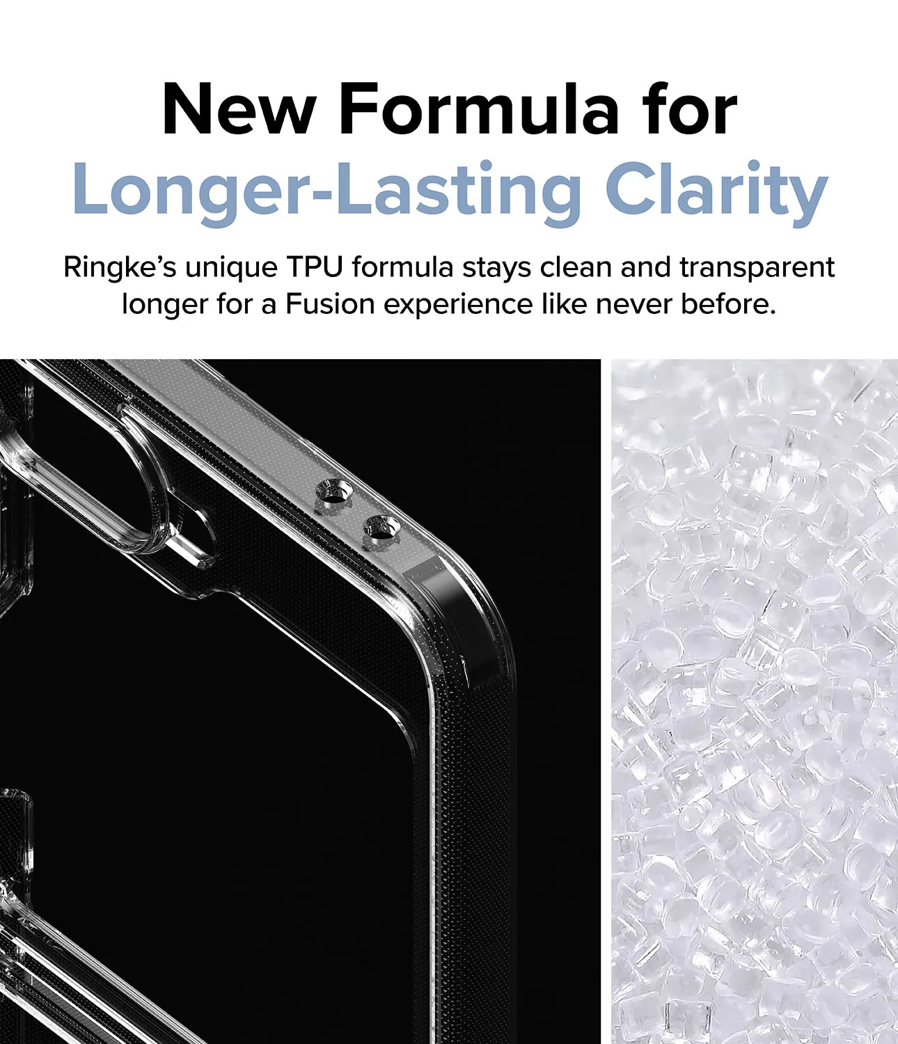 Premium Quality Galaxy Z Flip 6 Case | Fusion Magnetic - Clear  Stylish & Comfortable