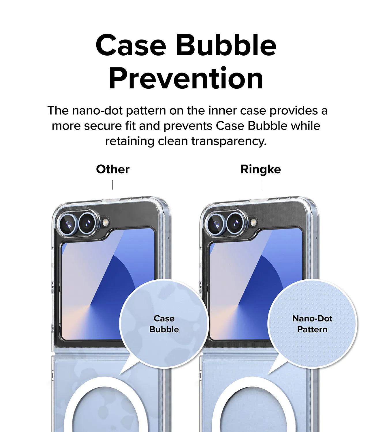 Premium Quality Galaxy Z Flip 6 Case | Fusion Magnetic - Clear  Stylish & Comfortable