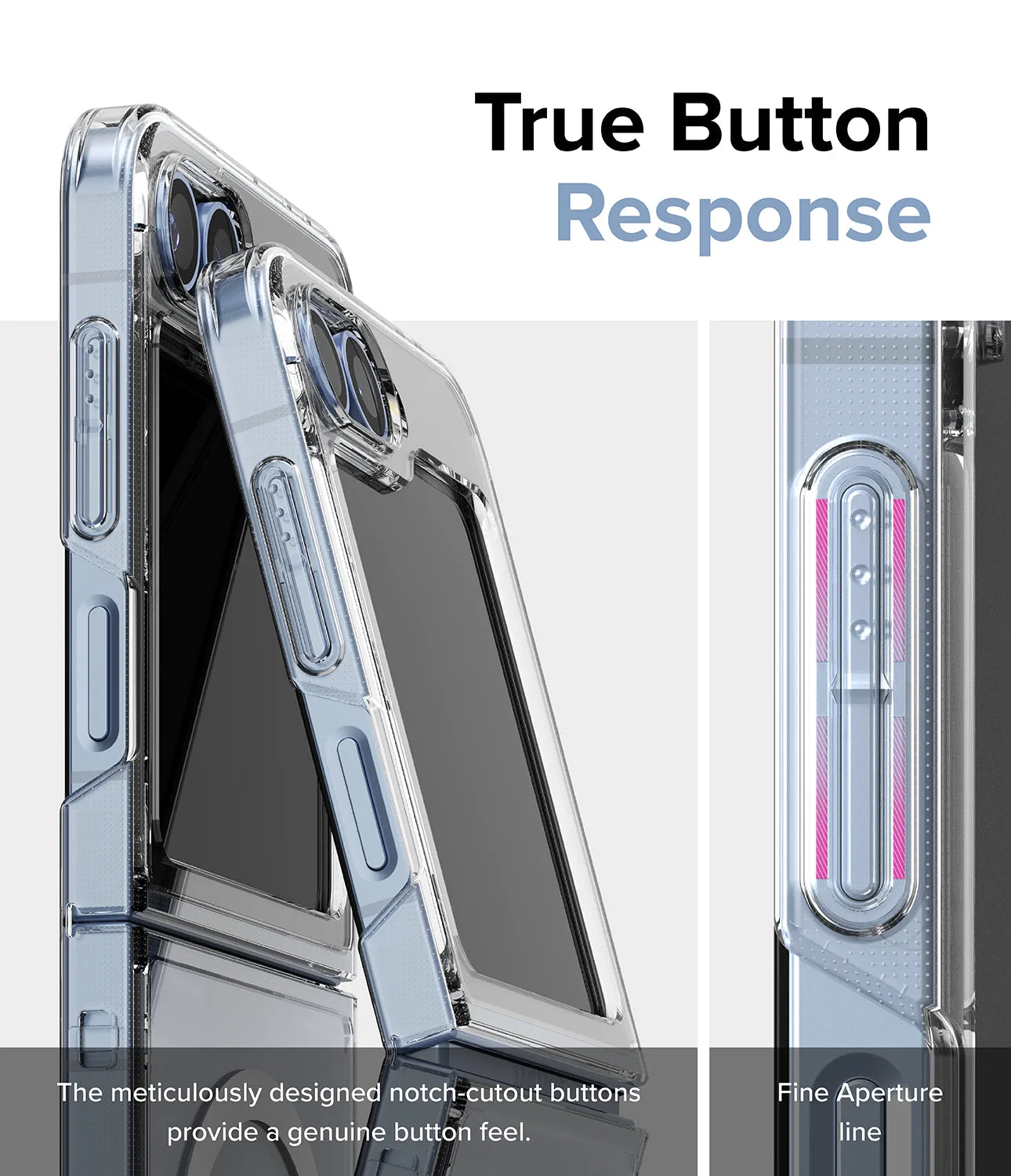 Premium Quality Galaxy Z Flip 6 Case | Fusion Magnetic - Clear  Stylish & Comfortable