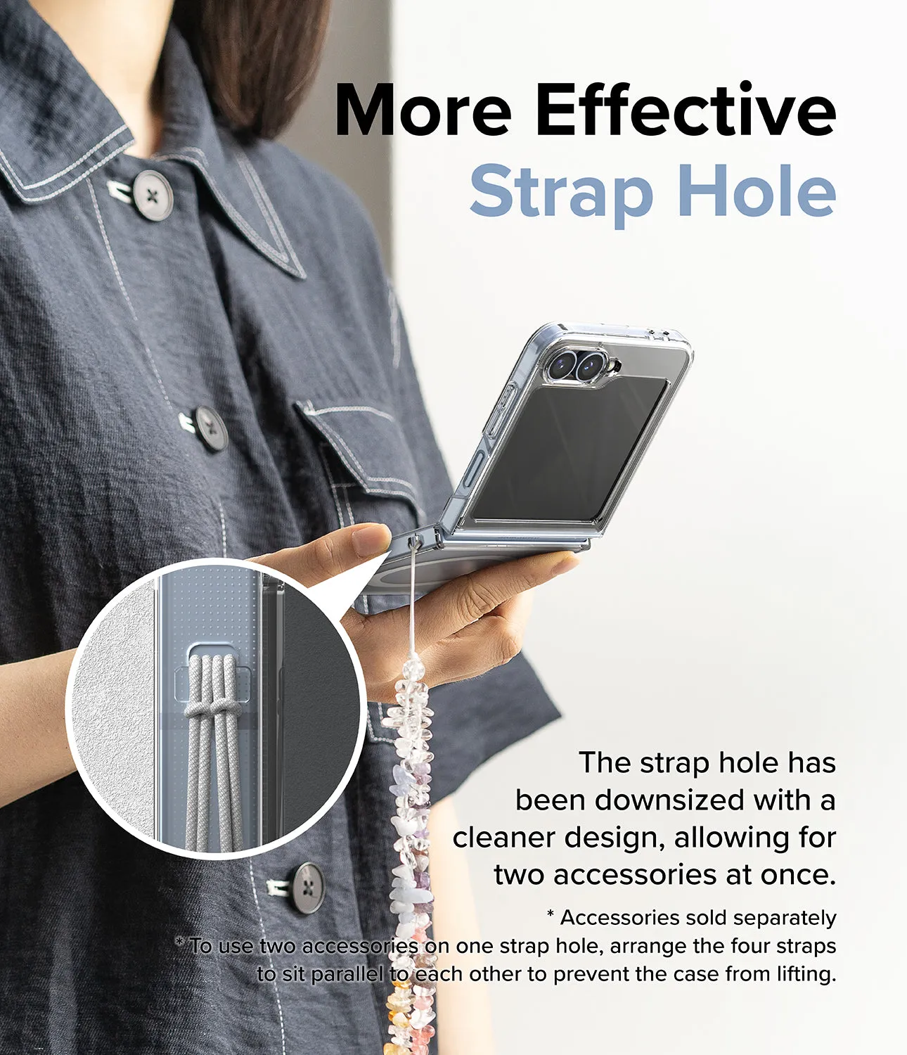 Premium Quality Galaxy Z Flip 6 Case | Fusion Magnetic - Clear  Stylish & Comfortable