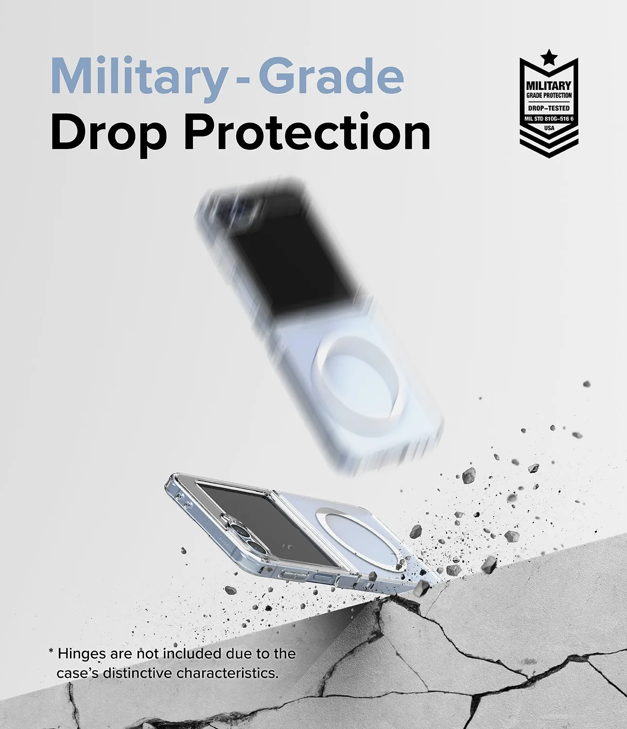 Premium Quality Galaxy Z Flip 6 Case | Fusion Magnetic - Clear  Stylish & Comfortable