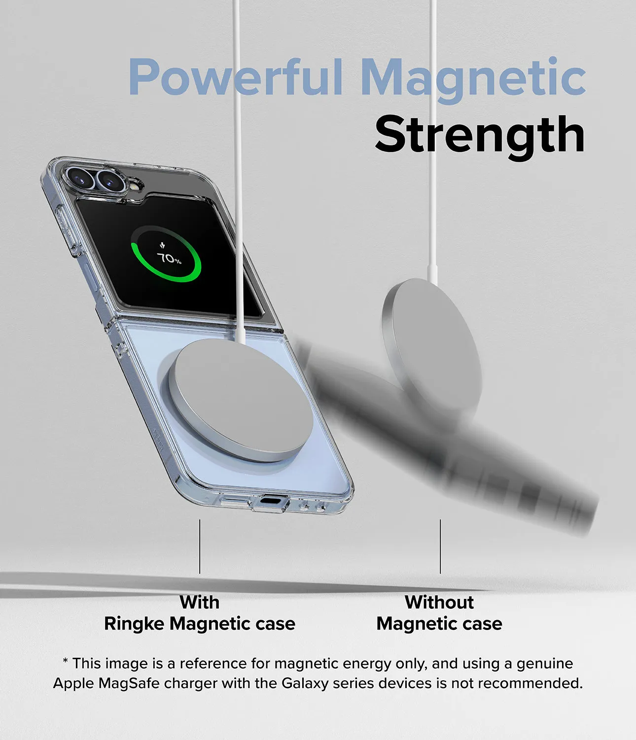Premium Quality Galaxy Z Flip 6 Case | Fusion Magnetic - Clear  Stylish & Comfortable
