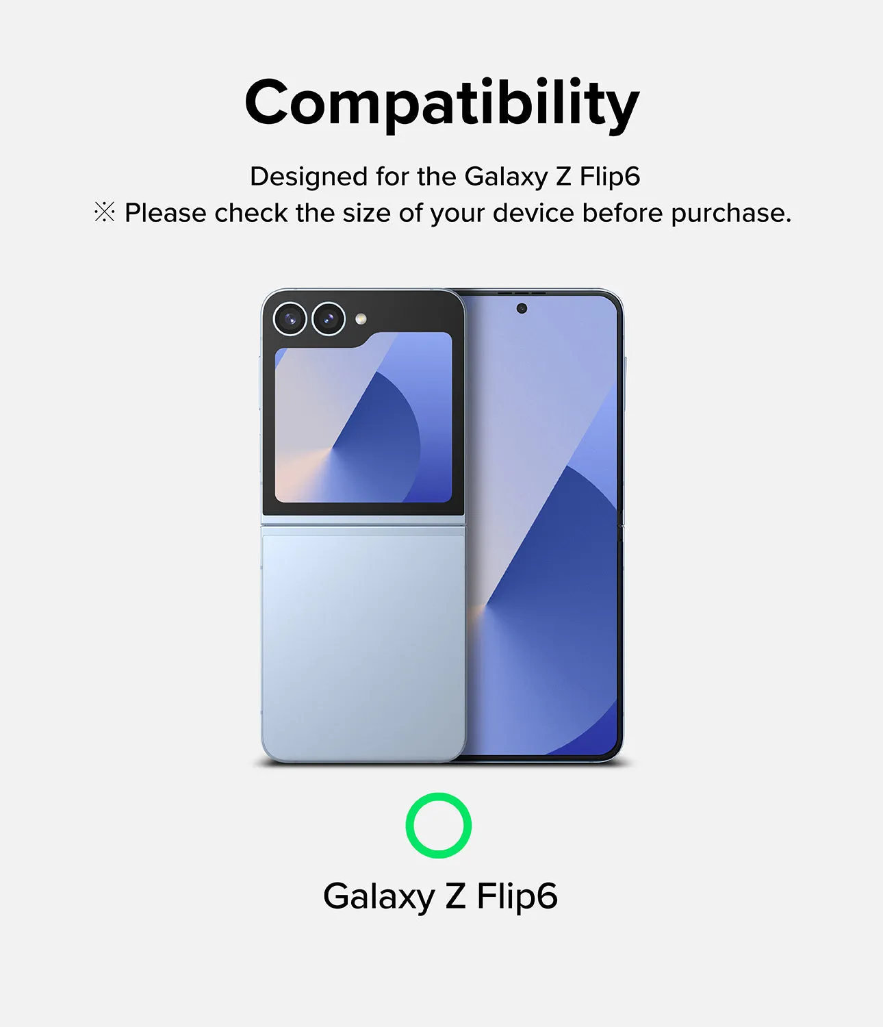 Premium Quality Galaxy Z Flip 6 Screen Protector | Cover Display Glass (2 Pack)  Almost Gone!