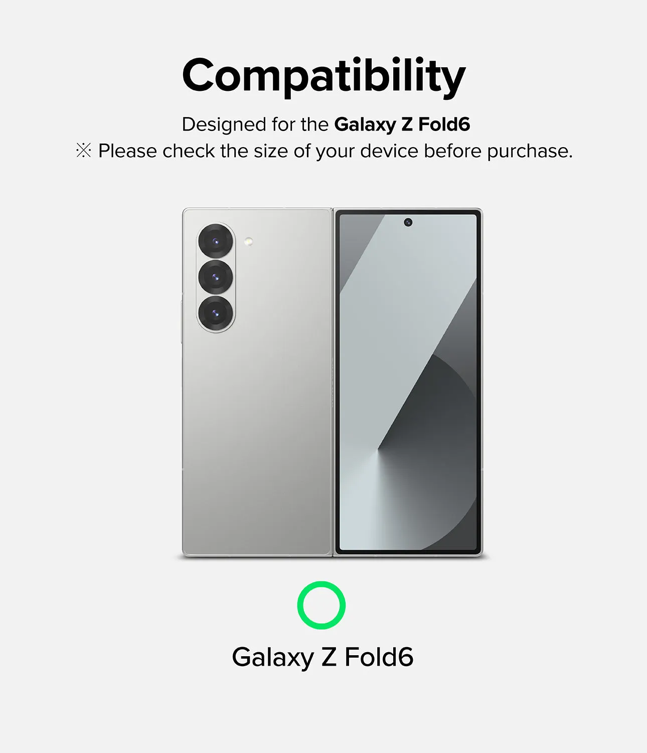 Premium Quality Galaxy Z Fold 6 Screen Protector | Dual Easy Film (2 Pack)  Almost Gone!