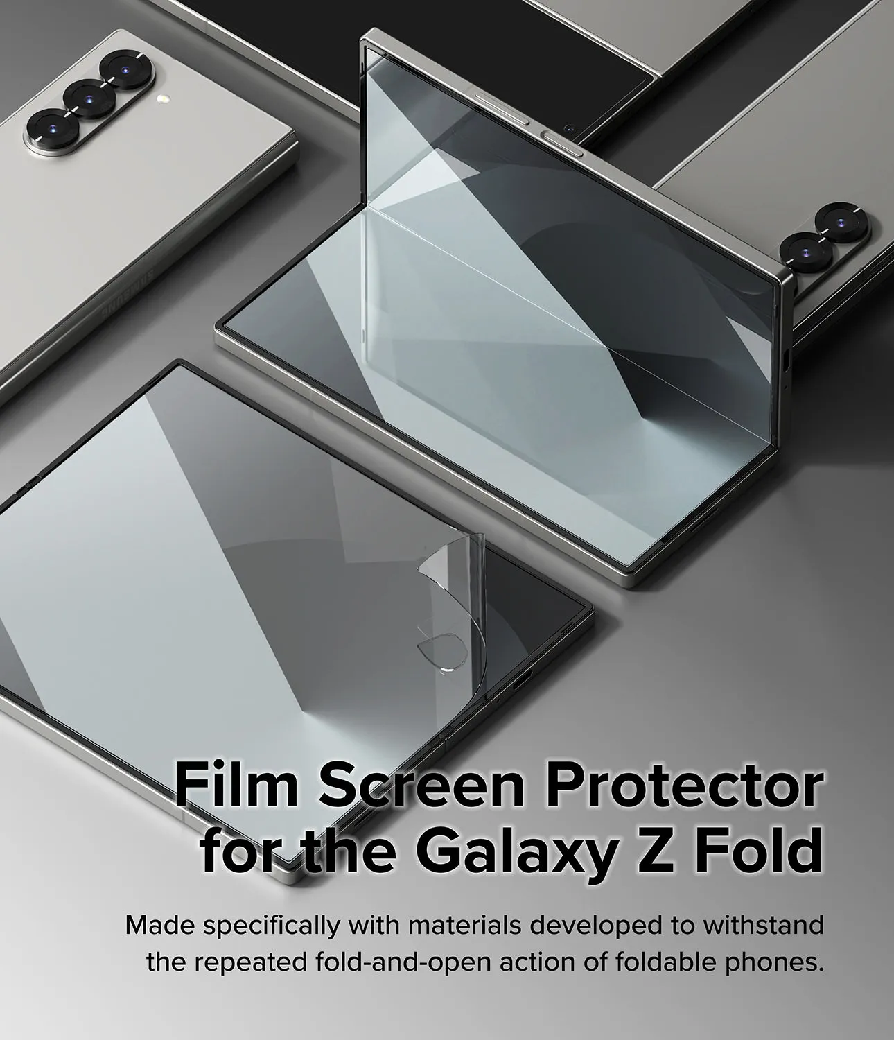 Premium Quality Galaxy Z Fold 6 Screen Protector | Dual Easy Film (2 Pack)  Almost Gone!