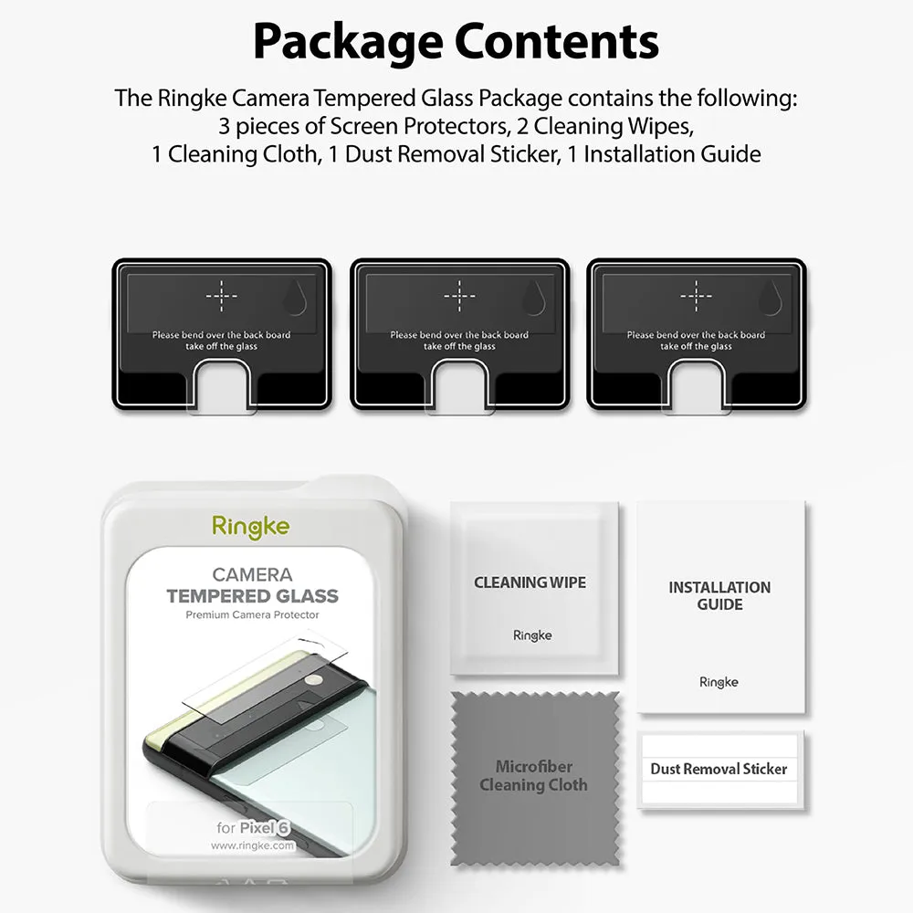 Premium Quality Google Pixel 6 | Camera Protector Glass [3 Pack]  Going Fast!