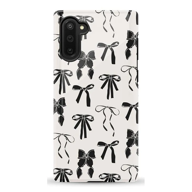 Premium Quality Goth Girlie | Black Bows Case  Stylish & Comfortable