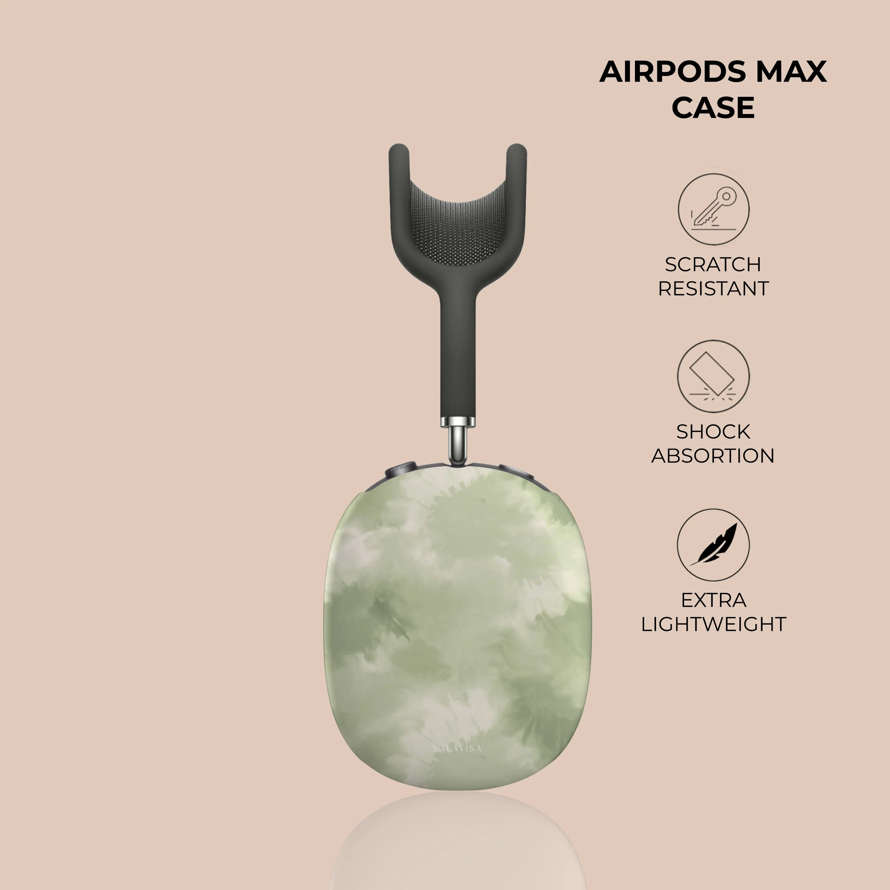Premium Quality Green Tie Dye AirPods Max Case  Last Chance!