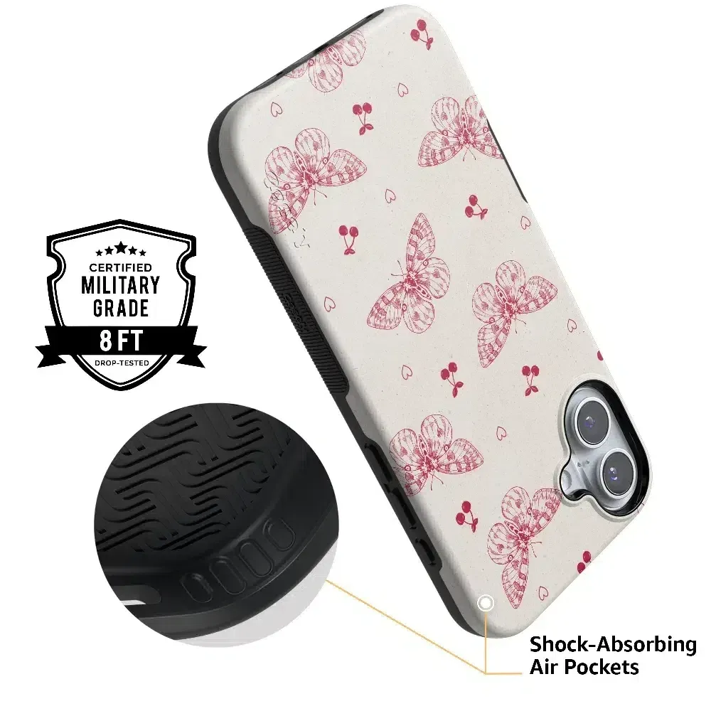 Premium Quality Heart Flutters | Butterfly Case  Last Few Pieces!