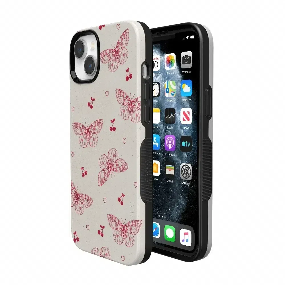 Premium Quality Heart Flutters | Butterfly Case  Last Few Pieces!
