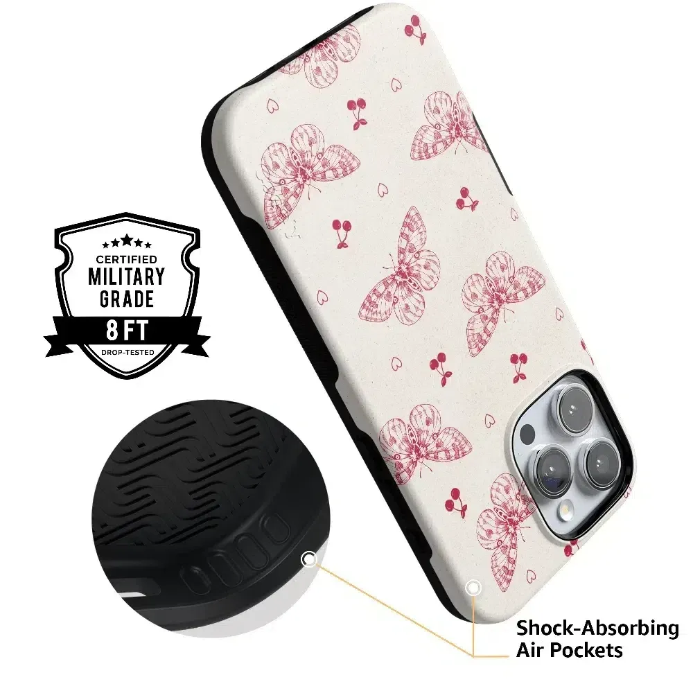 Premium Quality Heart Flutters | Butterfly Case  Last Few Pieces!