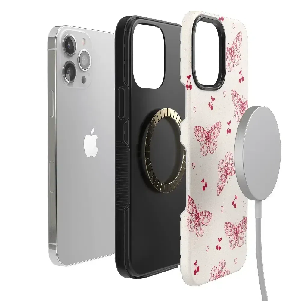 Premium Quality Heart Flutters | Butterfly Case  Last Few Pieces!