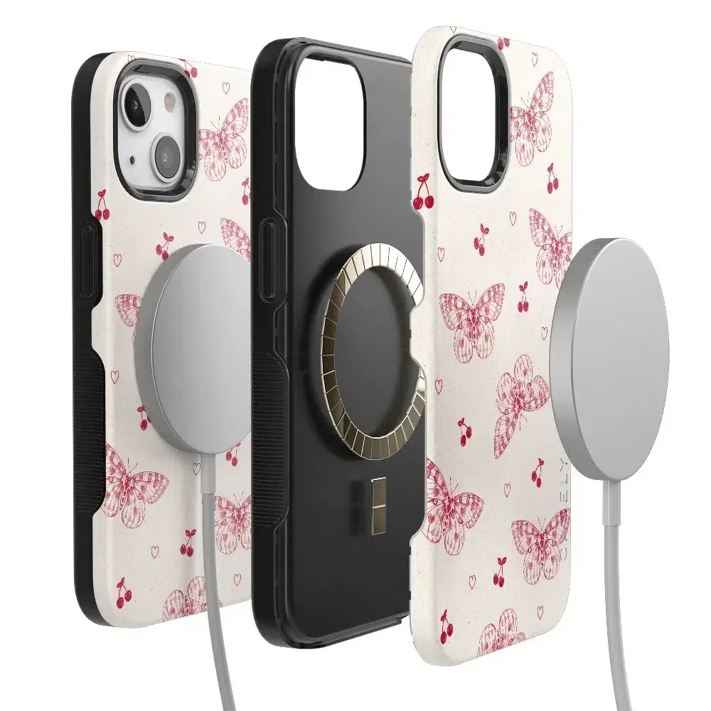 Premium Quality Heart Flutters | Butterfly Case  Last Few Pieces!