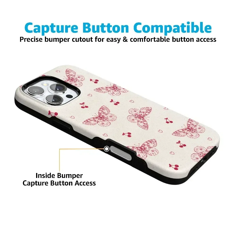 Premium Quality Heart Flutters | Butterfly Case  Last Few Pieces!
