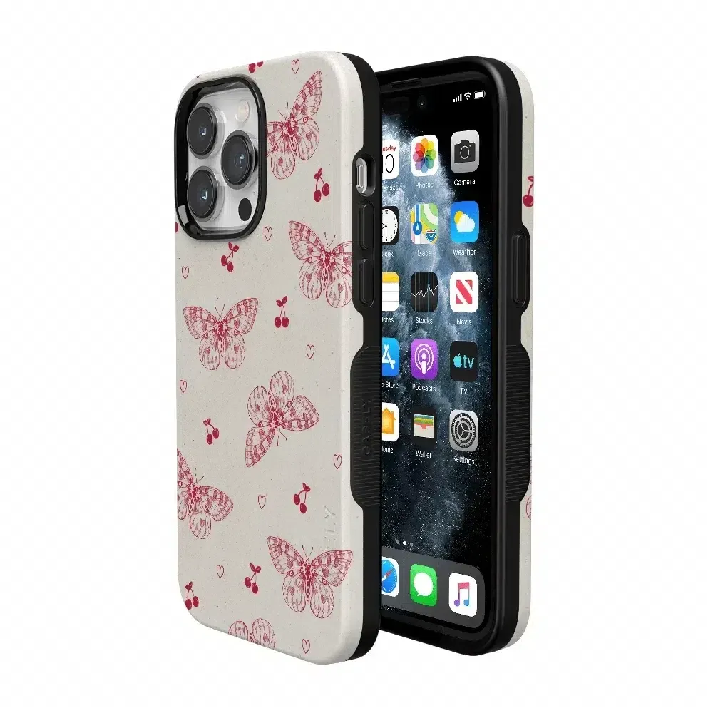 Premium Quality Heart Flutters | Butterfly Case  Last Few Pieces!
