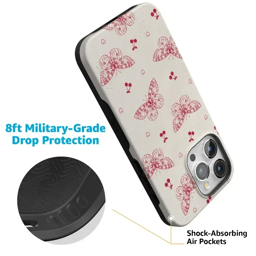 Premium Quality Heart Flutters | Butterfly Case  Last Few Pieces!
