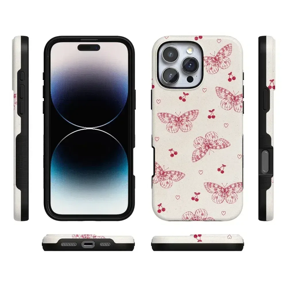 Premium Quality Heart Flutters | Butterfly Case  Last Few Pieces!