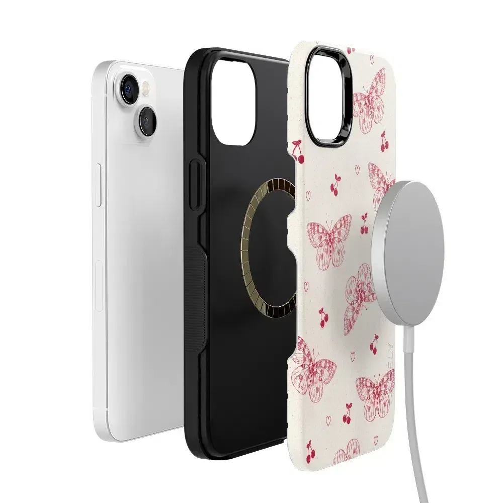 Premium Quality Heart Flutters | Butterfly Case  Last Few Pieces!