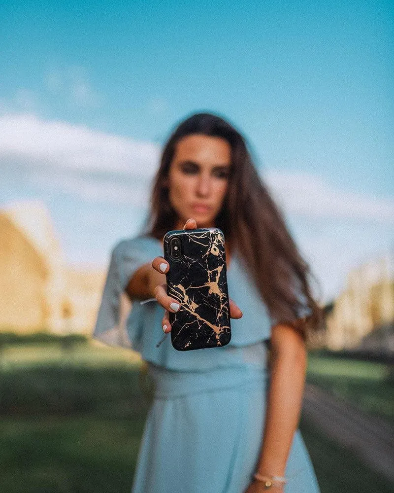 Premium Quality Hidden Gem | Rose Gold and Black Marble Case  Almost Sold Out!