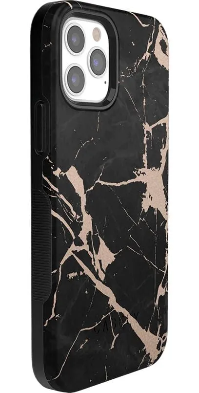 Premium Quality Hidden Gem | Rose Gold and Black Marble Case  Almost Sold Out!