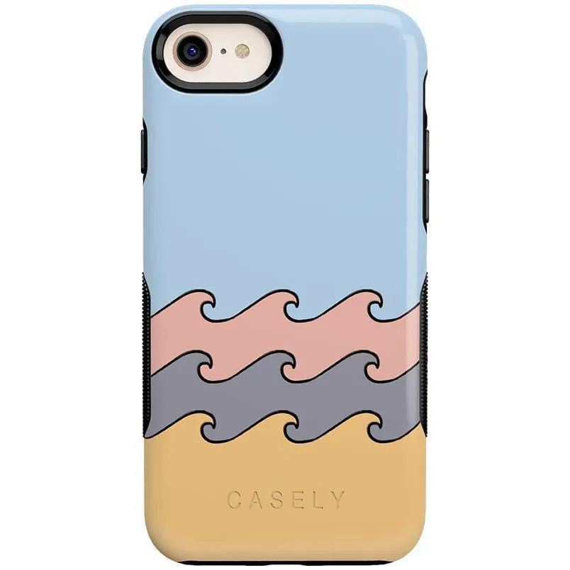 Premium Quality High Tide | Layered Ocean Waves Case  Stylish & Comfortable
