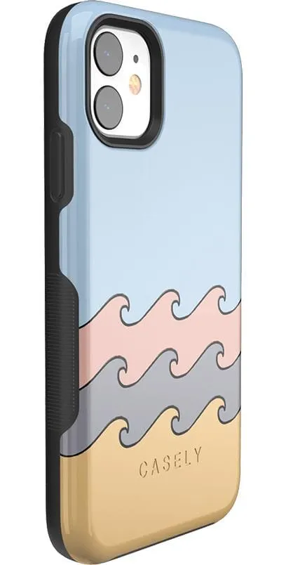 Premium Quality High Tide | Layered Ocean Waves Case  Stylish & Comfortable
