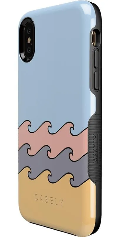 Premium Quality High Tide | Layered Ocean Waves Case  Stylish & Comfortable