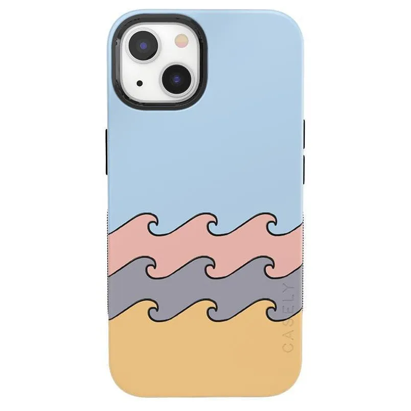 Premium Quality High Tide | Layered Ocean Waves Case  Stylish & Comfortable