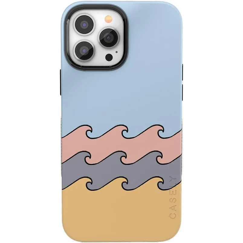 Premium Quality High Tide | Layered Ocean Waves Case  Stylish & Comfortable