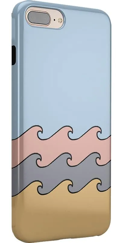 Premium Quality High Tide | Layered Ocean Waves Case  Stylish & Comfortable