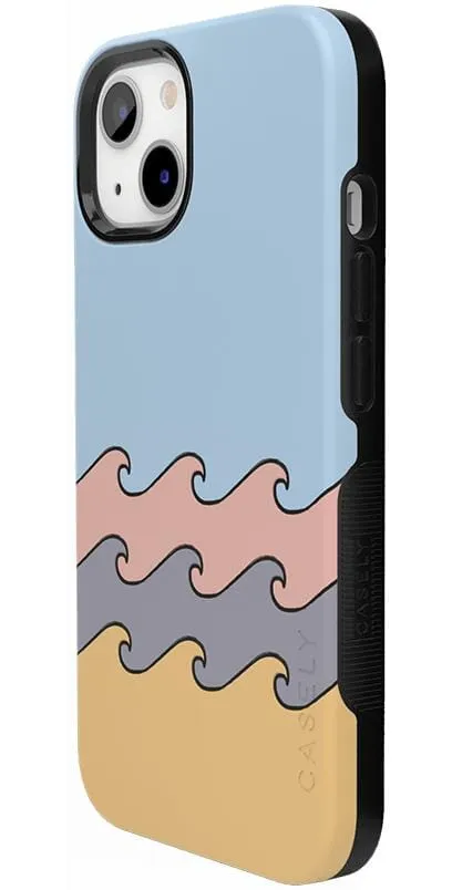Premium Quality High Tide | Layered Ocean Waves Case  Stylish & Comfortable
