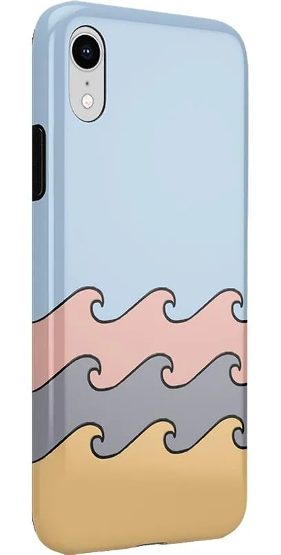 Premium Quality High Tide | Layered Ocean Waves Case  Stylish & Comfortable
