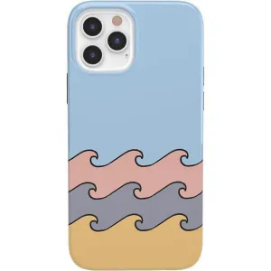 Premium Quality High Tide | Layered Ocean Waves Case  Stylish & Comfortable