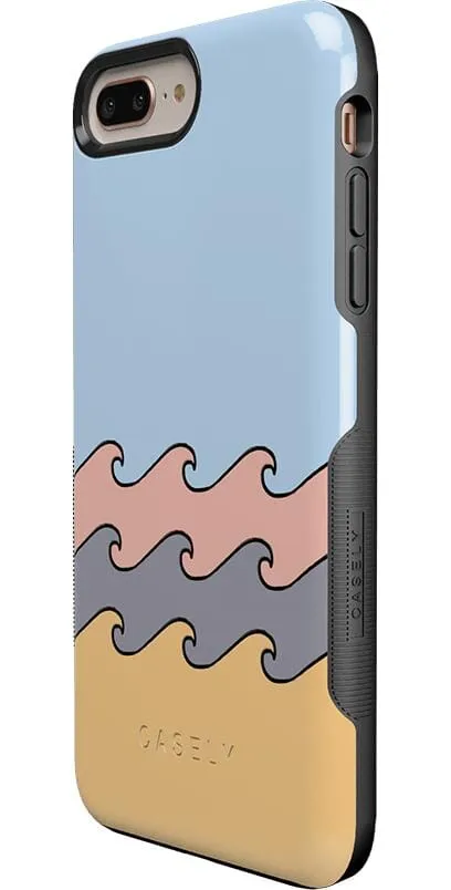 Premium Quality High Tide | Layered Ocean Waves Case  Stylish & Comfortable