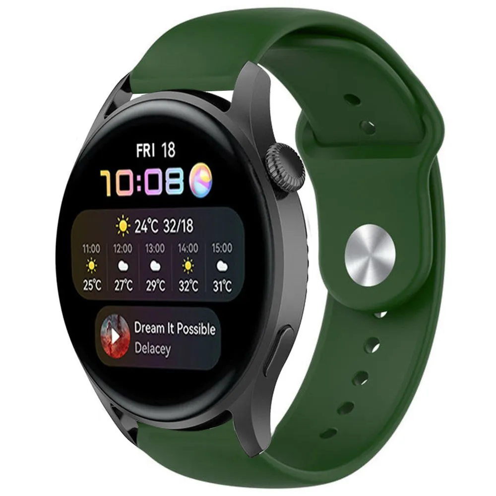 Premium Quality Huawei Watch 3 (Pro) Sport Strap (Army Green)  Limited Availability!