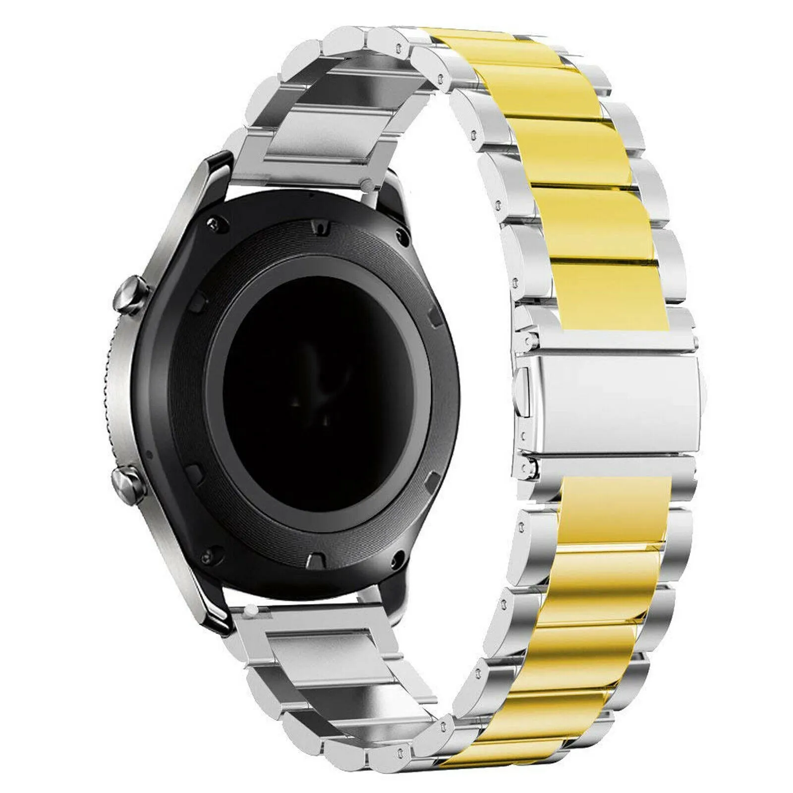 Premium Quality Huawei Watch 3 (Pro) Steel Strap (Silver/Gold)  Limited Availability!