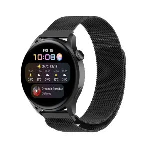 Premium Quality Huawei Watch 3/3 Pro Milanese Strap (Black)  Dont Miss Out!