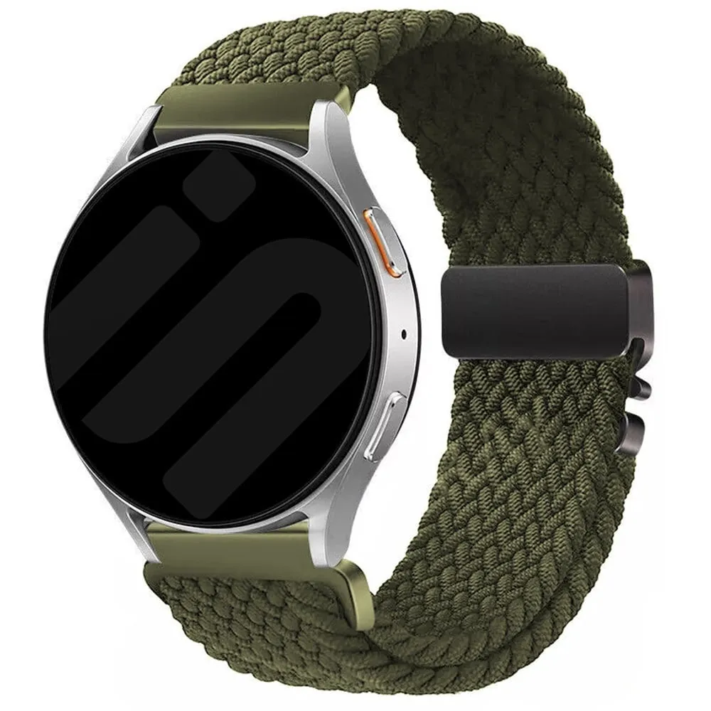 Premium Quality Huawei Watch 5 - 46mm Braided Strap with P-Buckle (Green)  Almost Sold Out!