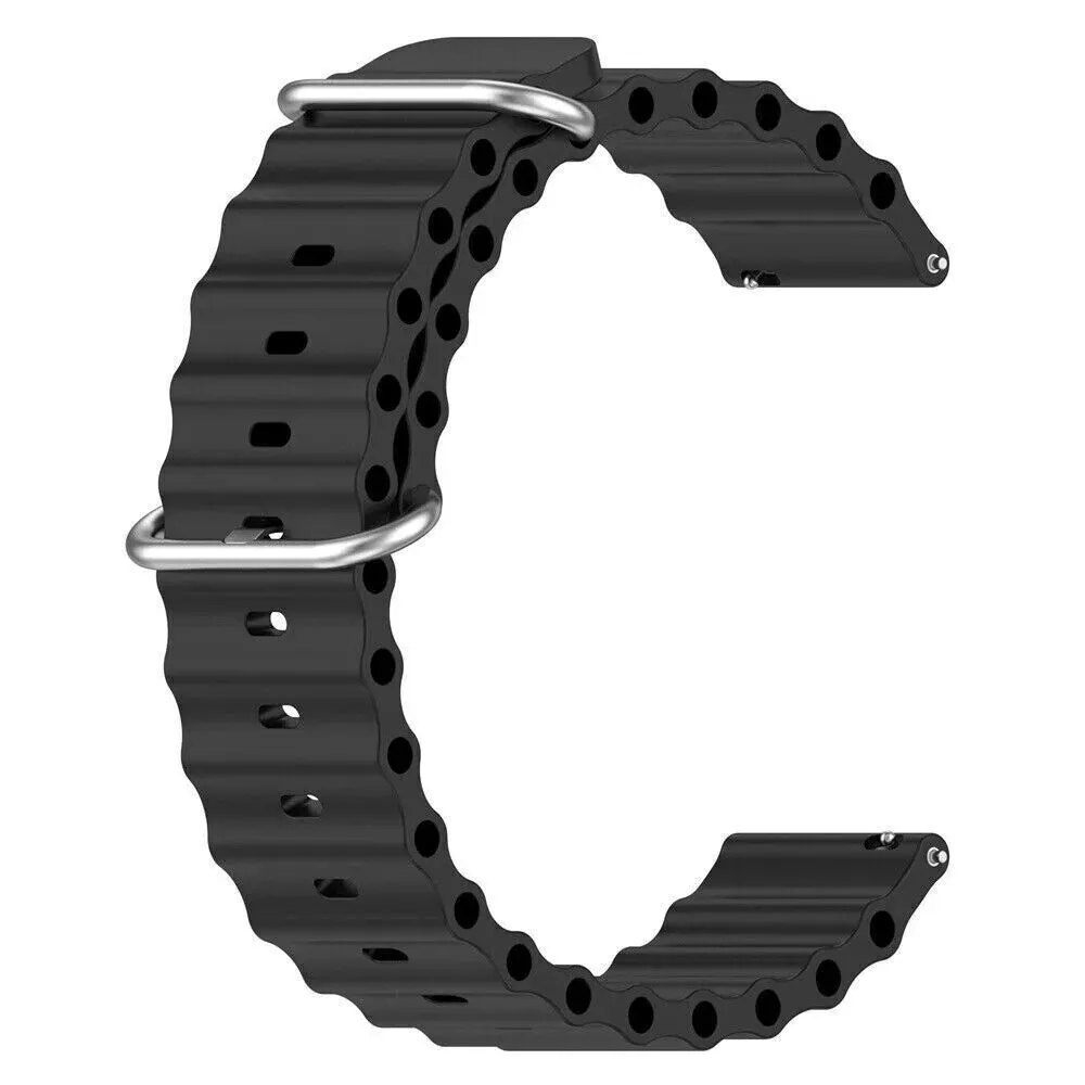 Premium Quality Huawei Watch 5 - 46mm Ocean Strap (Black)  Limited Availability!