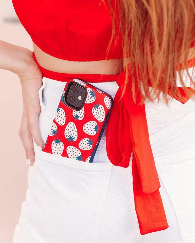 Premium Quality I'd Pick You | Red Strawberry Samsung Case  Ends Soon!