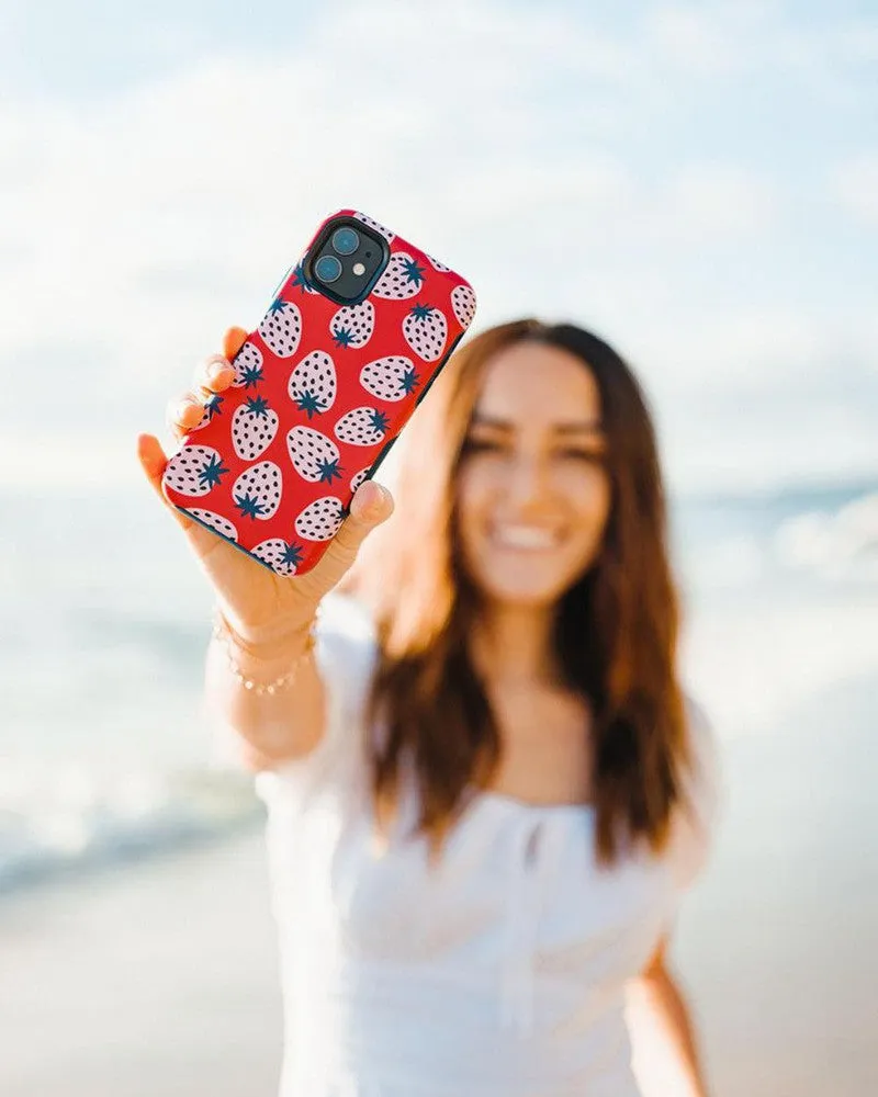 Premium Quality I'd Pick You | Red Strawberry Samsung Case  Ends Soon!