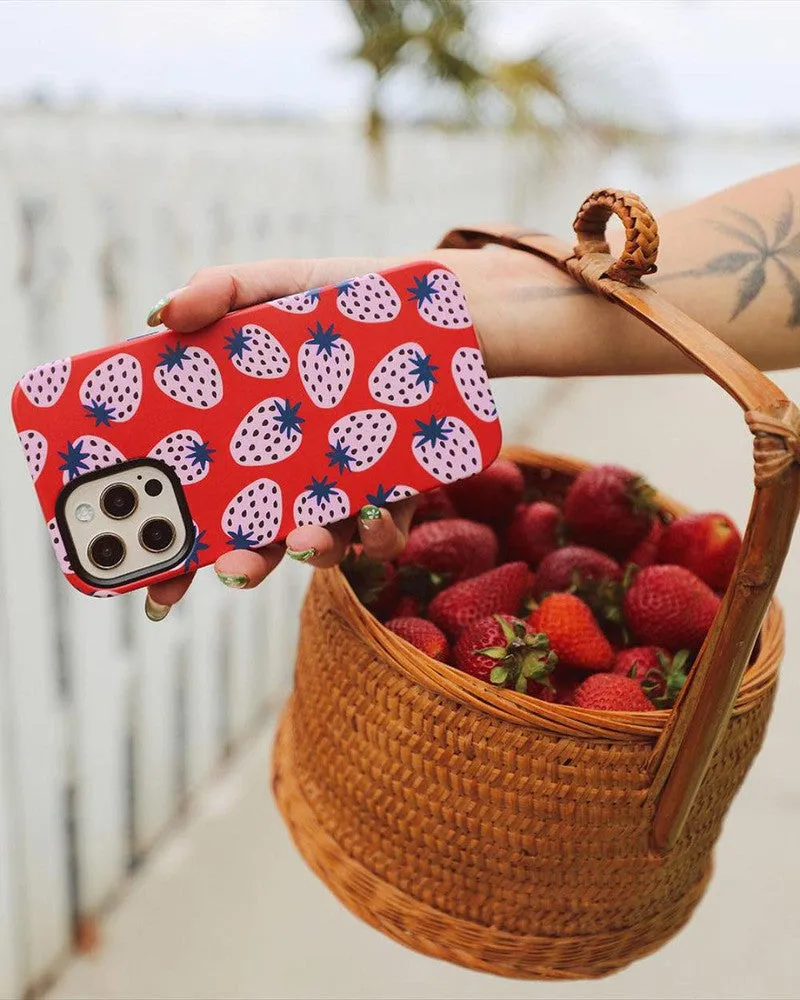Premium Quality I'd Pick You | Red Strawberry Samsung Case  Ends Soon!