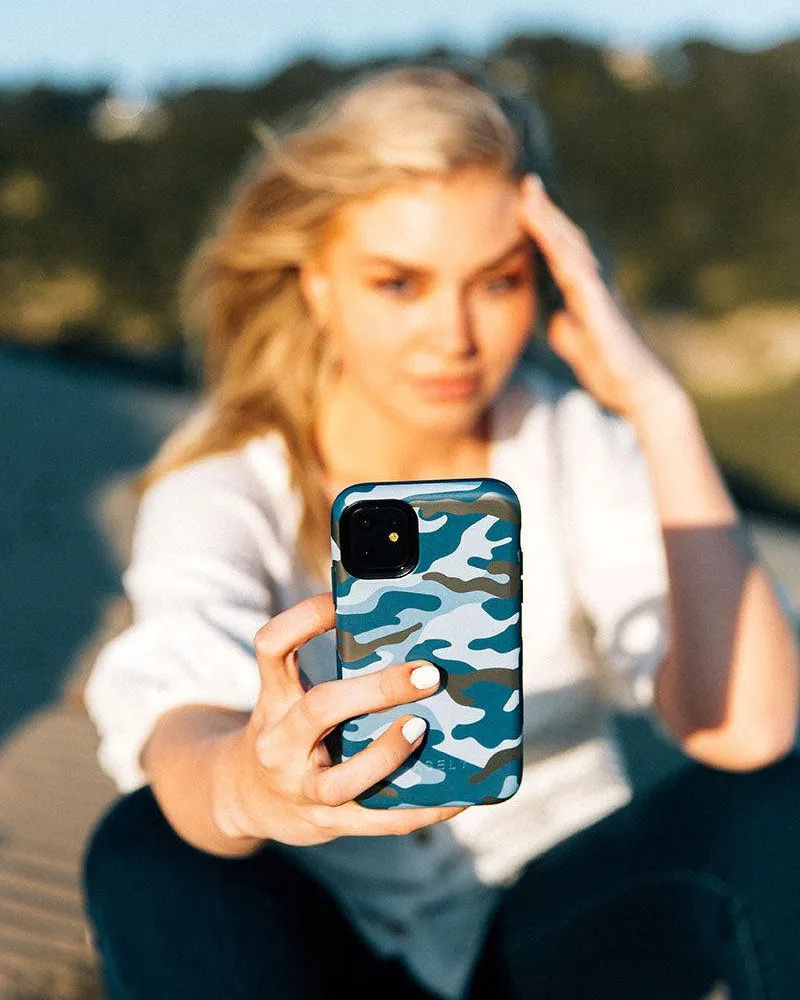 Premium Quality In Formation | Metallic Blue Camo Case  Going Fast!