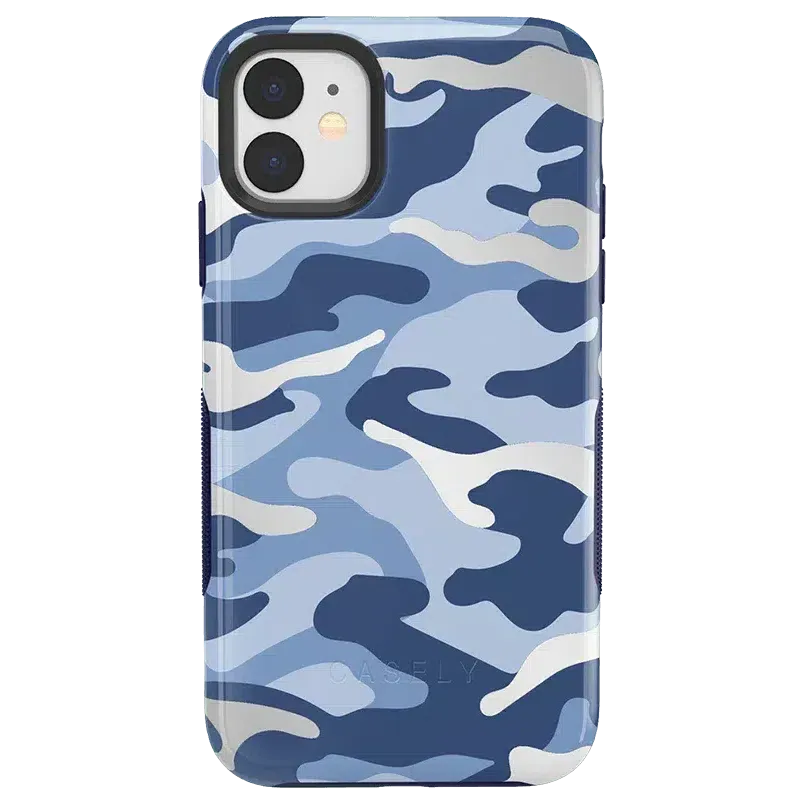 Premium Quality In Formation | Metallic Blue Camo Case  Going Fast!