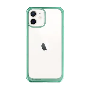 Premium Quality iPhone 12 mini 5.4 inch Unicorn Beetle Style Slim Clear Case-Green  Last Chance!