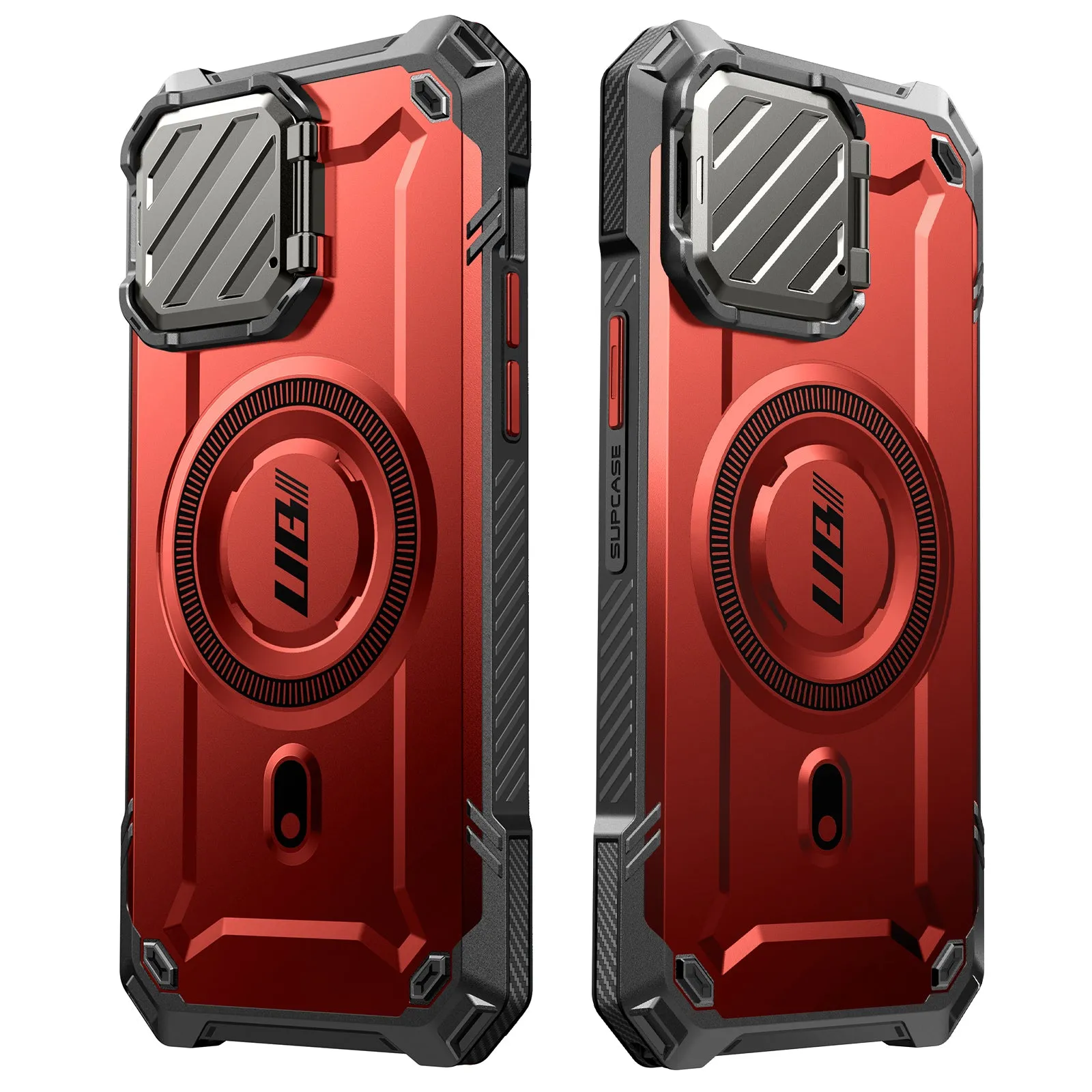 Premium Quality iPhone 14 Pro Max 6.7 inch Unicorn Beetle MAG XT MagSafe Holster Case-Metallic Red  Limited Availability!