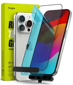 Premium Quality iPhone 15 Pro Max Screen Protector | Full Cover Glass  Stylish & Comfortable